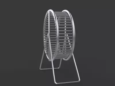 Hamster Wheel 3D model buy