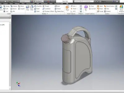 Jerry Can 3D print model