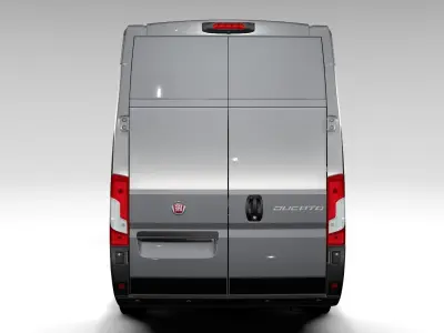 Fiat Ducato Van L4H3 2017 3D model