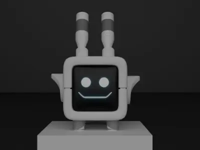Robot 3D model 77