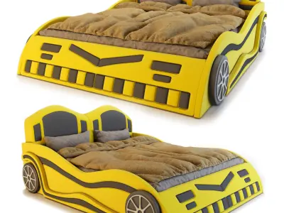 collection of beds 3D Model Pack