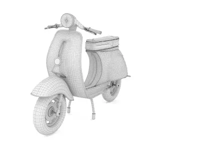 skyter scooter 3D model