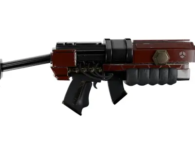 Tactical Weapon - Bull-P5 3D model