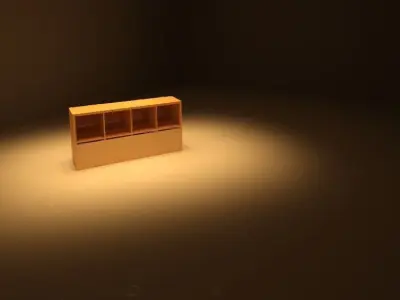 Low Poly Home Furnishings Pack Free low-poly 3D model