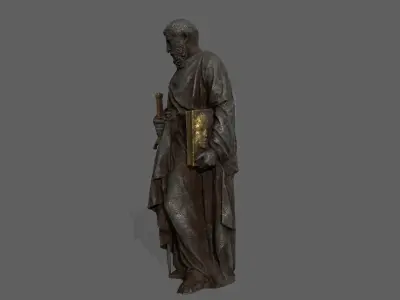 Old Man 2 Low-poly 3D model