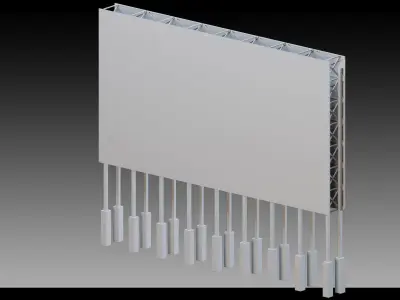 41 Billboard Props- High detail 3d models 3D model