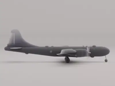 Boeing B-29 Superfortress 3D print model