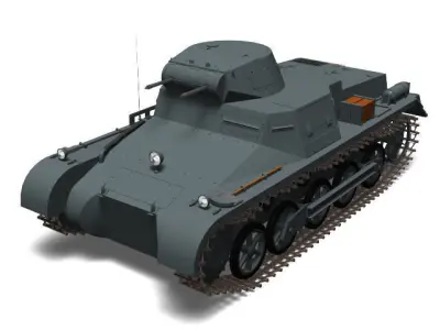 Panzerkampfwagen I Ausf B 3D model