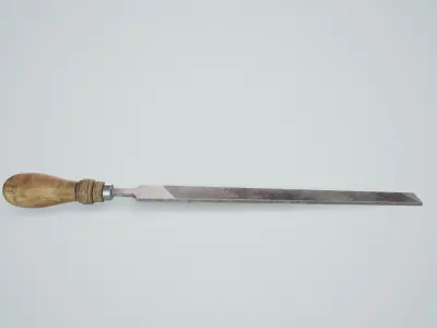 Hand File Rasp PBR Game Ready Low-poly 3D model