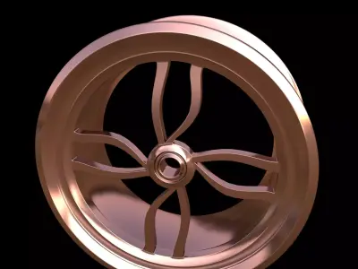 rim wheel Free 3D model V2