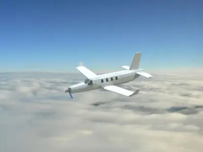 Design of Single Engine Airplane Free 3D model