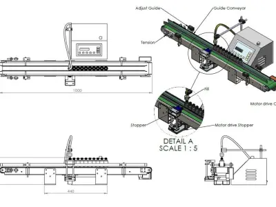 Semi-automatic filling 3D model