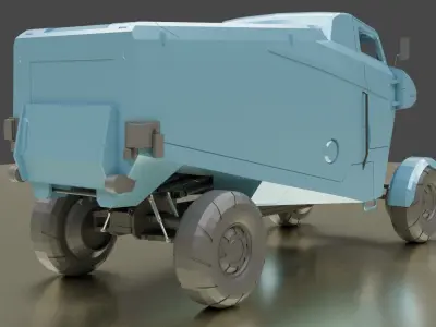 Death Stranding Cicada Truck 3D print model