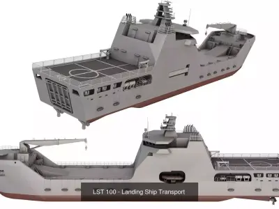 Warships 3D Model Pack