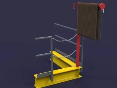 Escape rope Free 3D model
