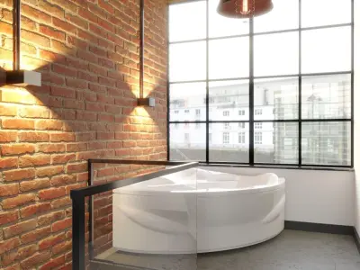 Boutique Hotel Design 3D model