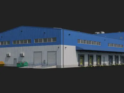 Industrial Building 29 3D model