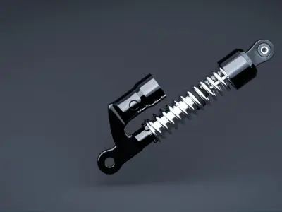 Suspension-Shock Absorber 3D model