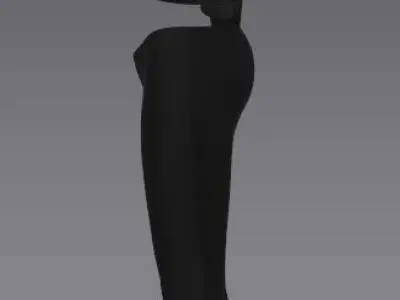 Woman Clothing 395 Low-poly 3D model