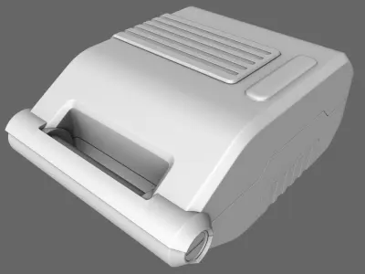 Sci-Fi Munition Case Box 3D model