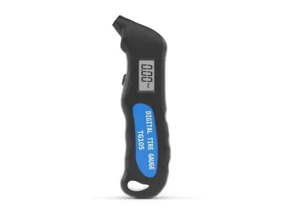 Digital Tire Pressure Gauge 3D model purchase