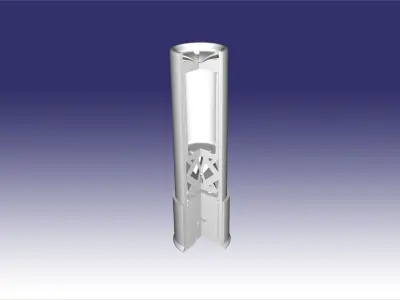 12 gauge shotgun cartridge model Free 3D print model
