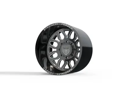 REAR SPECIALITY FORGED D023 WHEEL 3D MODEL 3D model