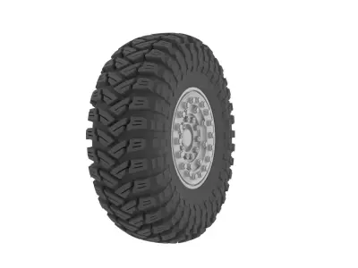 offroad wheel 3D model purchase