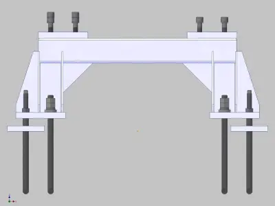 26370-ROBOT BASE BX130X-400 3D model