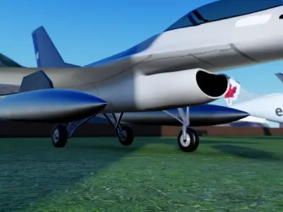 F-16 Aircraft 3D model