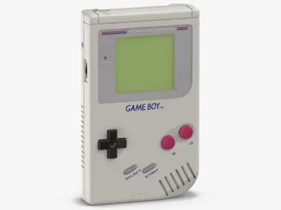 Nintendo Game Boy 3D model