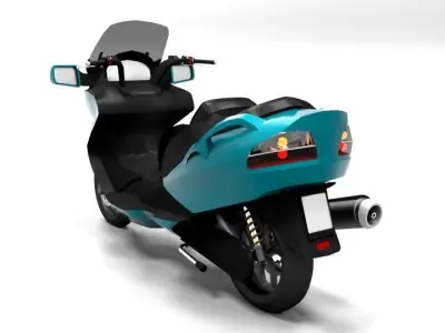SUZUKI BURGMAN 650 3D model