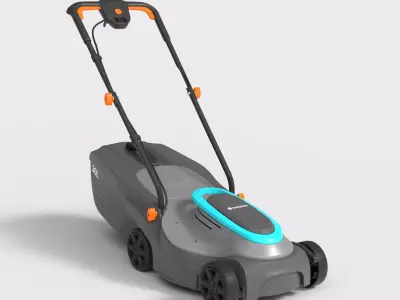 GARDENA LAWN MOWER 3D model
