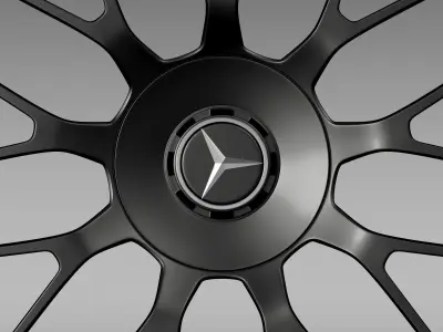 Mercedes AMG C 63 S Edition  rim 3D model