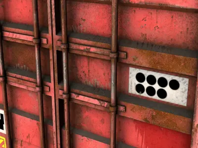 container shipping Free 3D model
