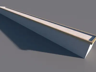 Garages 01 Low-poly 3D model