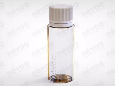 Cosmetic bottle-jar - Bodo series - CR-02 - SP 415-18 - 15 ml 3D model