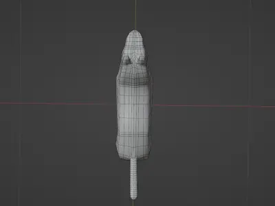 Low poly dog Free low-poly 3D model