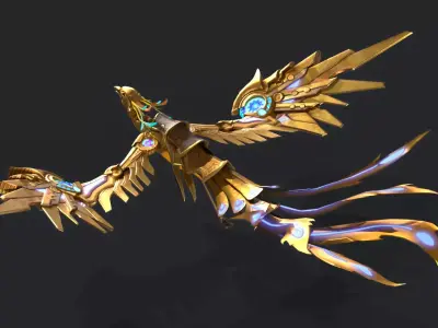 Fenghuang Zuqi Low-poly 3D model
