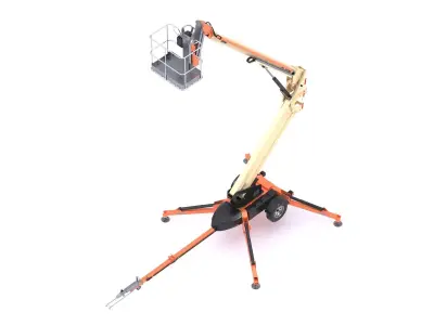 JLG T500J Towable Boom Lift 3D model