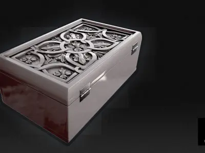 Jewelry Box 3D Model 3D model