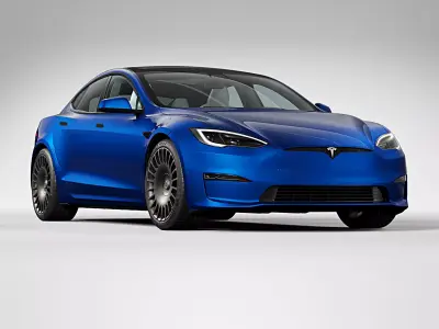 2023 Tesla Model S Plaid 3D model