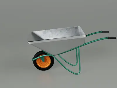 Wheel Borrow  3D model