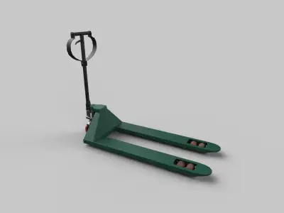 Hand Pallet Lowpoly Low-poly 3D model