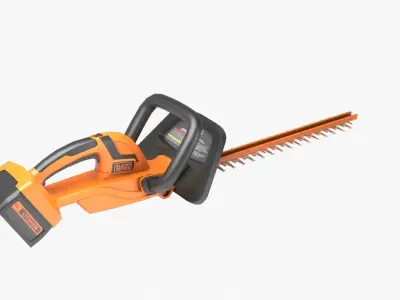 Electric Hedge Trimmer 3D model