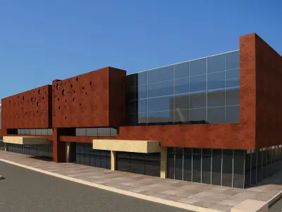 Public Center -1 3D model