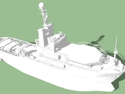 ETV Waker Low-poly 3D model