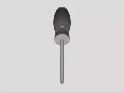 Screwdriver Tool - Geometry Only No Textures No Materials 3D model