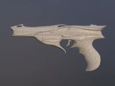 Sovereign Ghost Low-poly 3D model