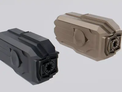 Millbrook MFMD Low-poly 3D model